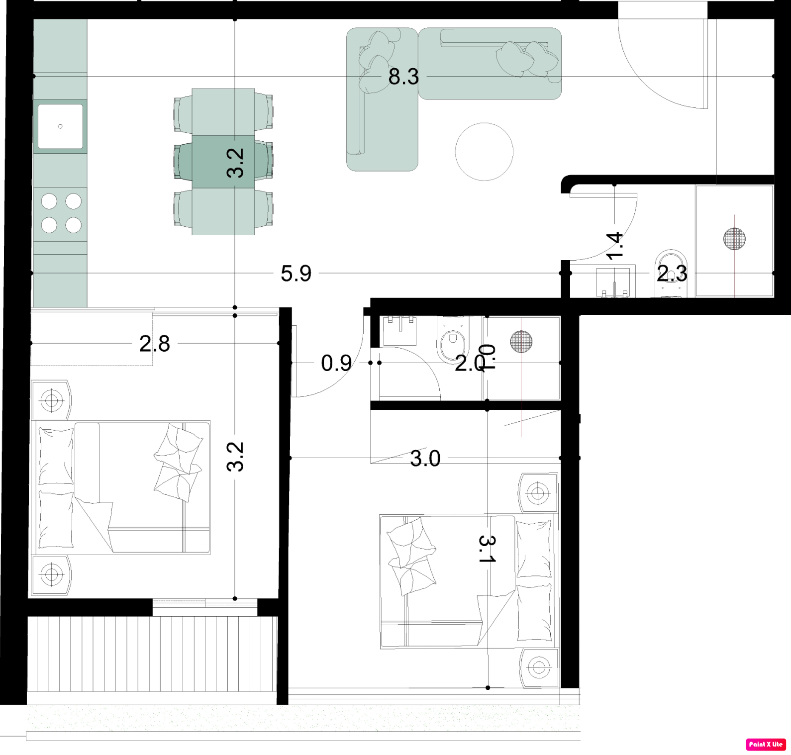 Apartment A - Additional View